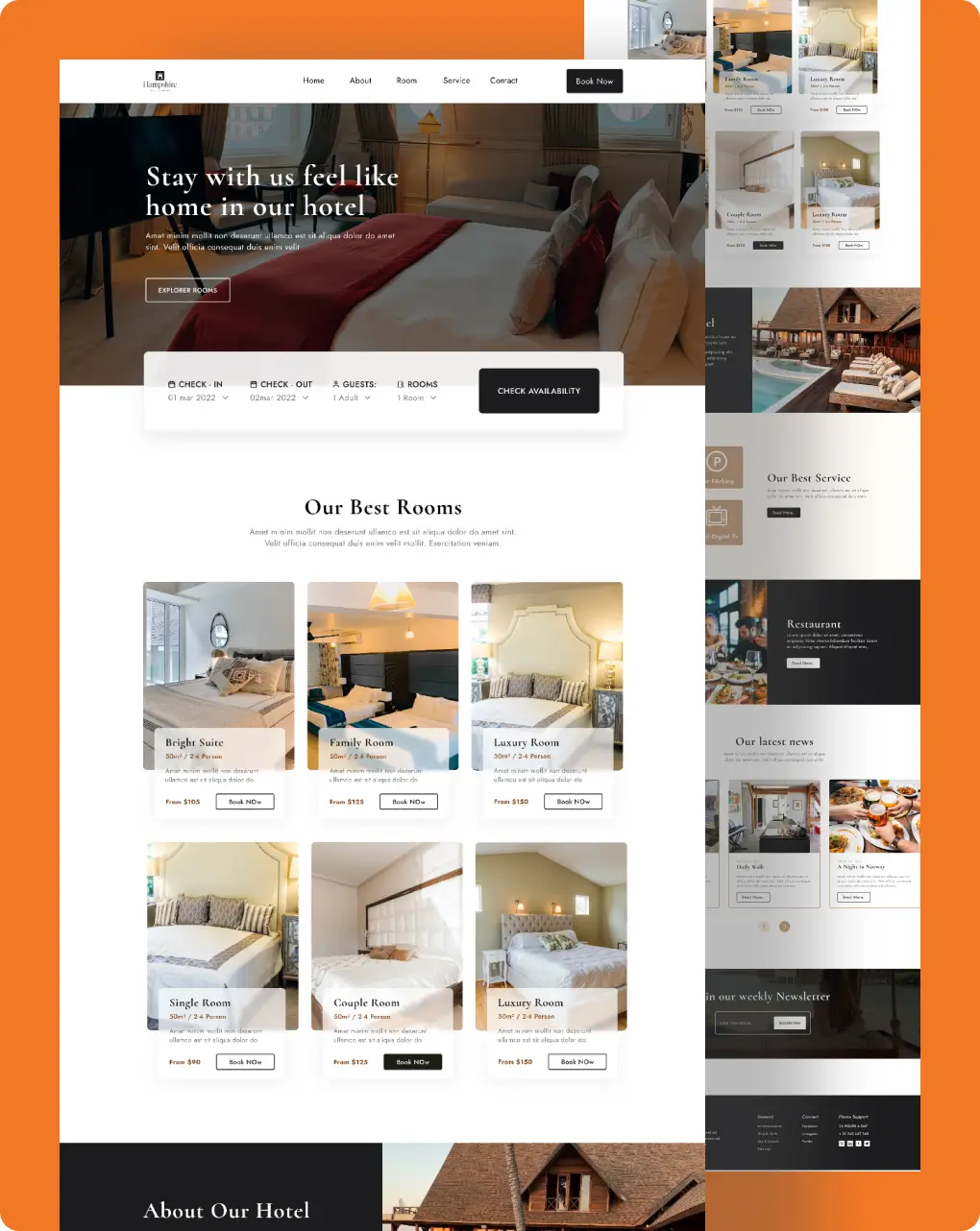 Hotel Booking  Website